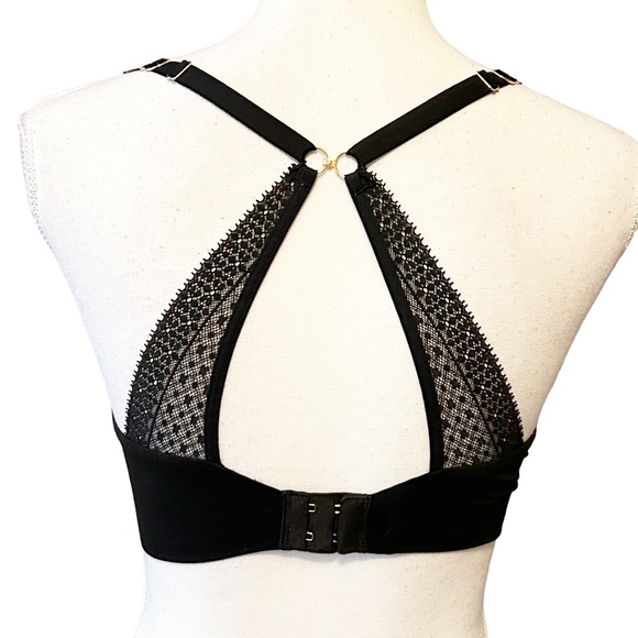 Incredible by Victoria’s Secret Perfect Shape Underwire Bra Women’s 34DD Black - Picture 4 of 6